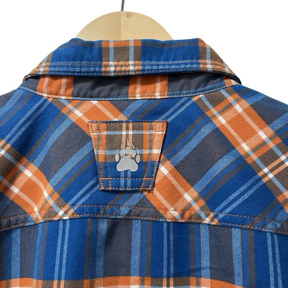 Alaskan Hardgear Mens Boars Nest Plaid Flannel Button Up Shirt Size XLT Country - Picture 5 of 9